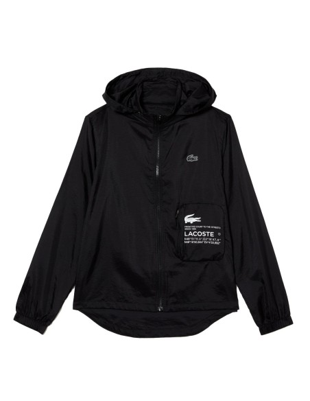 Lacoste SPORT - Chaqueta Hidrófuga y Plegable