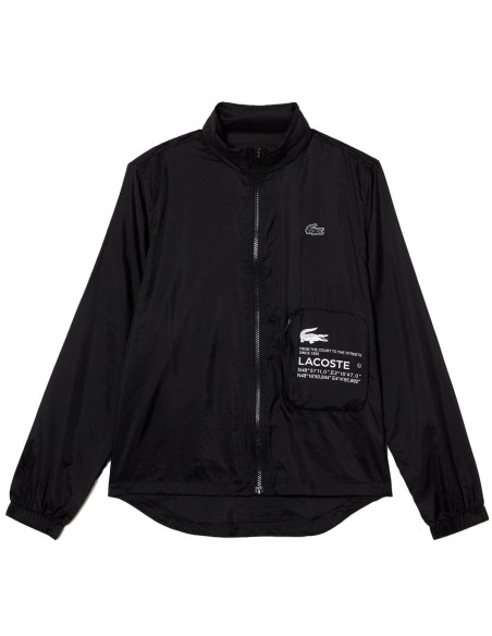 Lacoste SPORT - Chaqueta Hidrófuga y Plegable