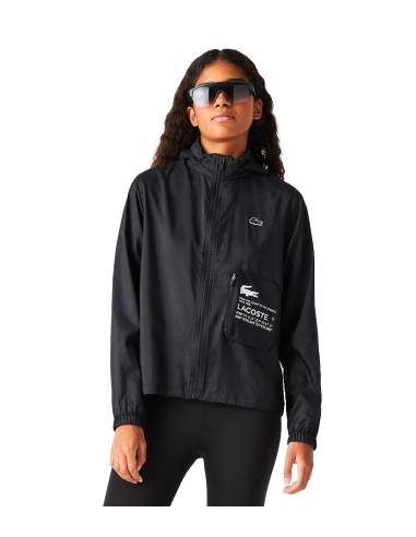 Lacoste SPORT - Chaqueta Hidrófuga y Plegable