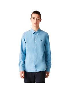 Lacoste - Camisa Slim Fit con Logo