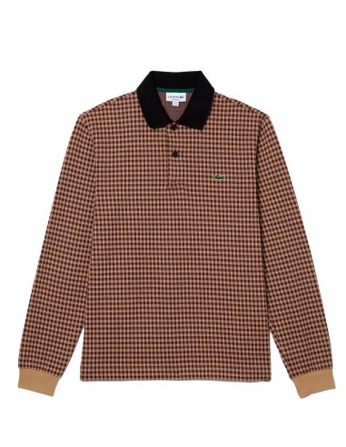 Lacoste - Polo con Estampado de Cuadros
