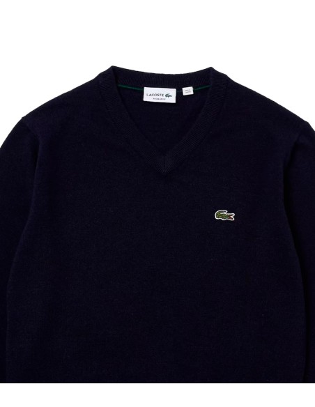 Lacoste - Jersey de Cuello Redondo y Logo