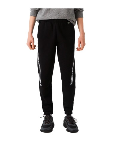 Lacoste - Pantalón de Chándal con Franjas Estampadas