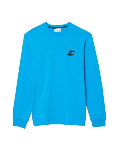 Lacoste - Camiseta de Manga Larga con Logo