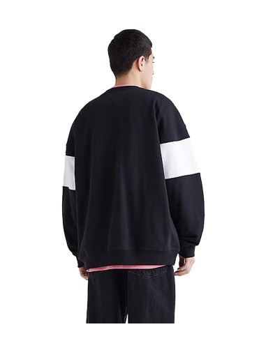 Tommy Jeans - Sudadera Color Block con Logo Bordado