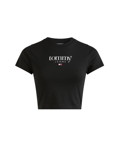 Tommy Jeans - Camiseta Cropped Essential