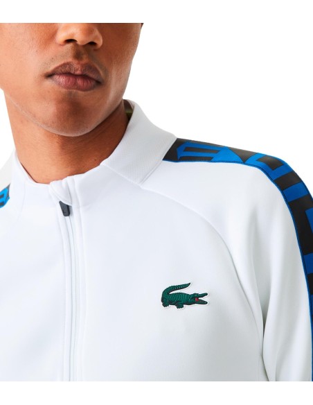 Lacoste SPORT - Chaqueta Tennis con Estampado y Cremallera
