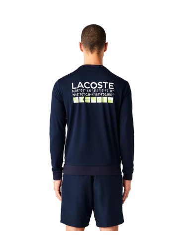 Lacoste SPORT - Sudadera Tennis con Estampado
