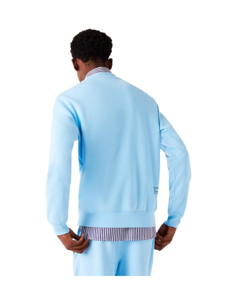 Lacoste - Sudadera de Cuello Redondo y Logo
