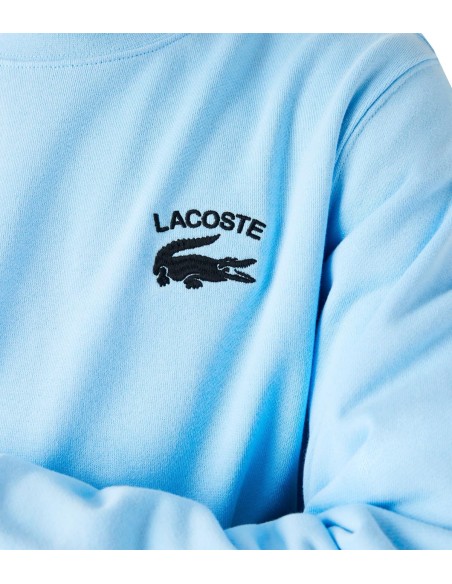 Lacoste - Sudadera de Cuello Redondo y Logo
