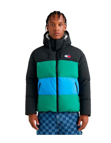 Tommy Jeans - Chaqueta con Rayas y Logo