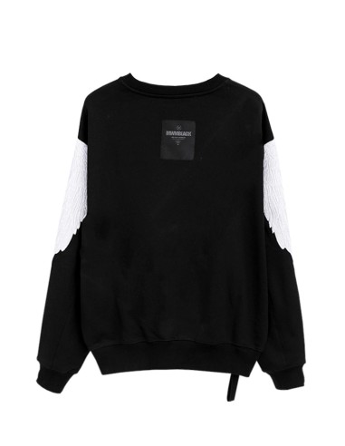 Mod Wave Movement - Sudadera Alas Bordadas