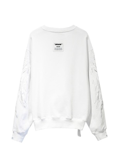 Mod Wave Movement - Sudadera Alas Bordadas