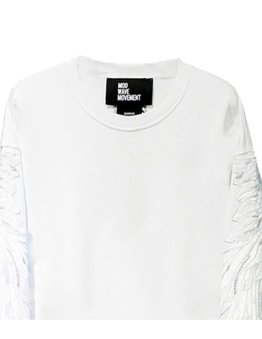 Mod Wave Movement - Sudadera Alas Bordadas