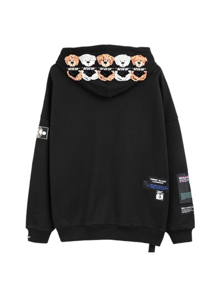 Mod Wave Movement - Sudadera con Capucha Teddy