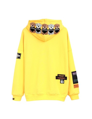 Mod Wave Movement - Sudadera con Capucha Teddy