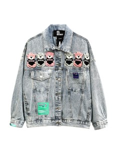 Mod Wave Movement - Chaqueta Vaquera Teddy