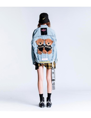 Mod Wave Movement - Chaqueta Vaquera Teddy