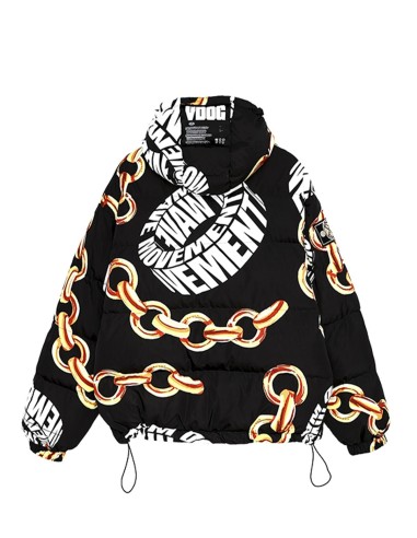 Mod Wave Movement - Abrigo Acolchado