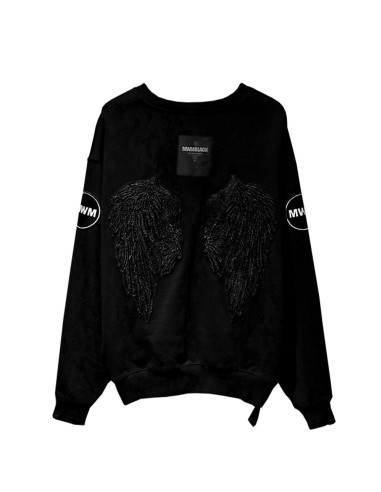 Mod Wave Movement - Sudadera Alas Bordadas