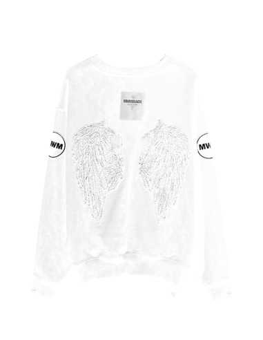 Mod Wave Movement - Sudadera Alas Bordadas