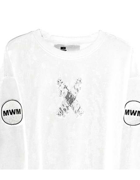 Mod Wave Movement - Sudadera Alas Bordadas