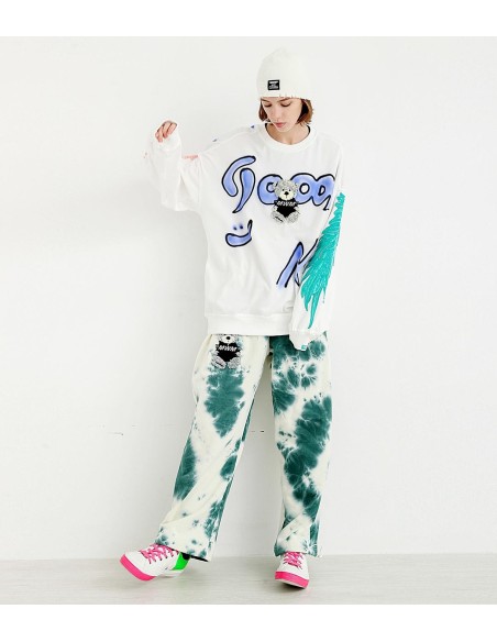 Mod Wave Movement - Pantalón Teddy Tie Dye