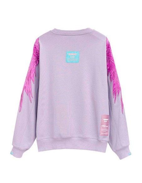 Mod Wave Movement - Sudadera Alas Bordadas