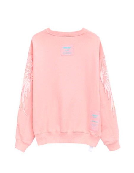 Mod Wave Movement - Sudadera Alas Bordadas