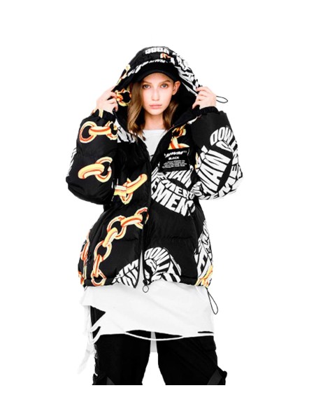 Mod Wave Movement - Abrigo Acolchado