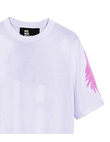 Mod Wave Movement - Camiseta Alas Bordadas