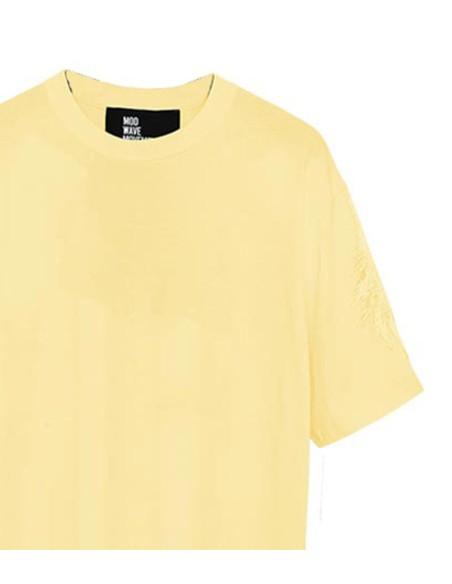 Mod Wave Movement - Camiseta Alas Bordadas