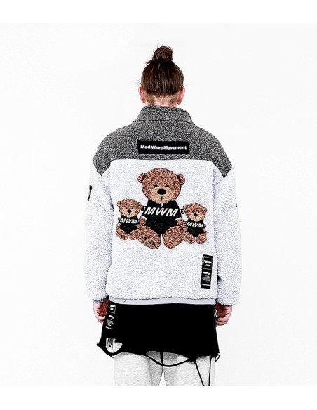 Mod Wave Movement - Abrigo Teddy