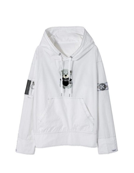 Mod Wave Movement - Sudadera Teddy con Capucha