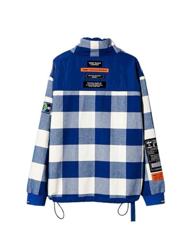 Mod Wave Movement - Sudadera a Cuadros