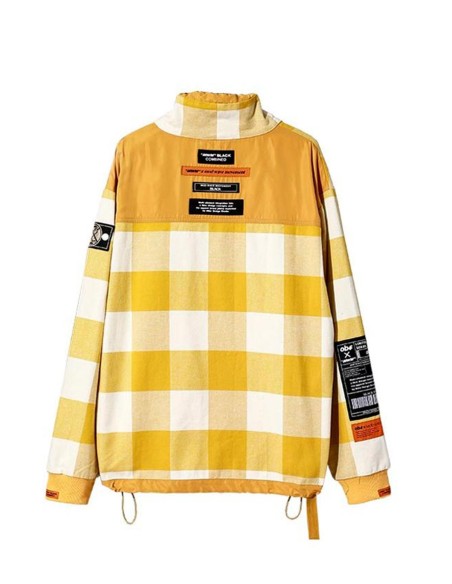 Mod Wave Movement - Sudadera a Cuadros