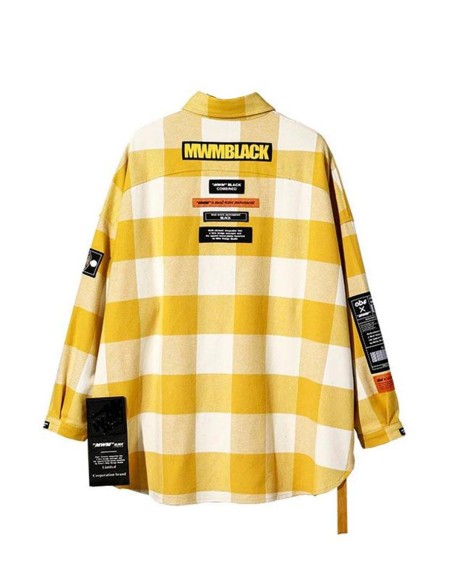 Mod Wave Movement - Camisa de Cuadros