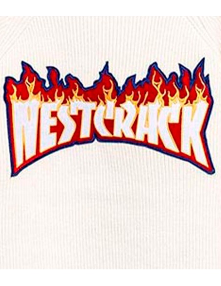 Mod Wave Movement - Jersey de Cuello Alto con Estampado