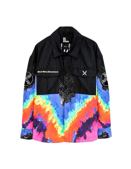 Mod Wave Movement - Camisa Rainbow