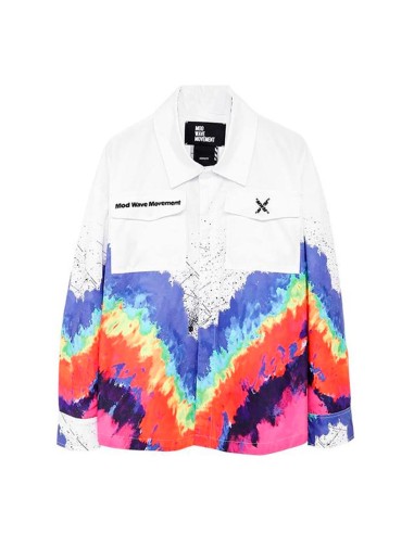 Mod Wave Movement - Camisa Rainbow