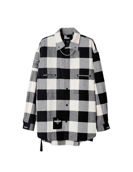 Mod Wave Movement - Camisa de Cuadros