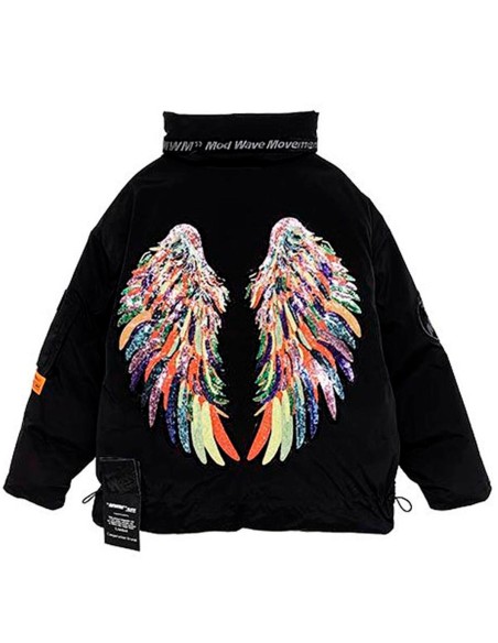 Mod Wave Movement - Abrigo Acolchado