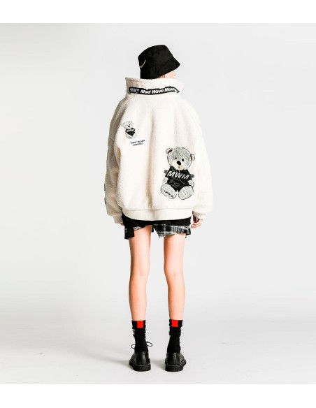 Mod Wave Movement - Abrigo Teddy