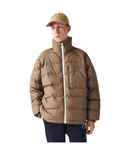 Lacoste - Chaqueta Reversible con Logo
