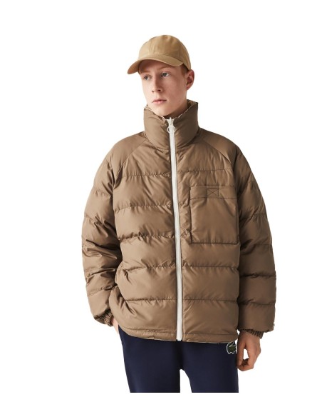 Lacoste - Chaqueta Reversible con Logo