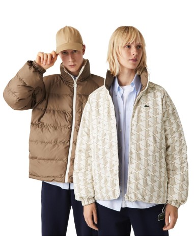 Lacoste - Chaqueta Reversible con Logo
