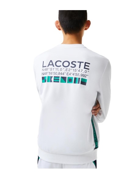 Lacoste SPORT - Sudadera Tennis con Estampado