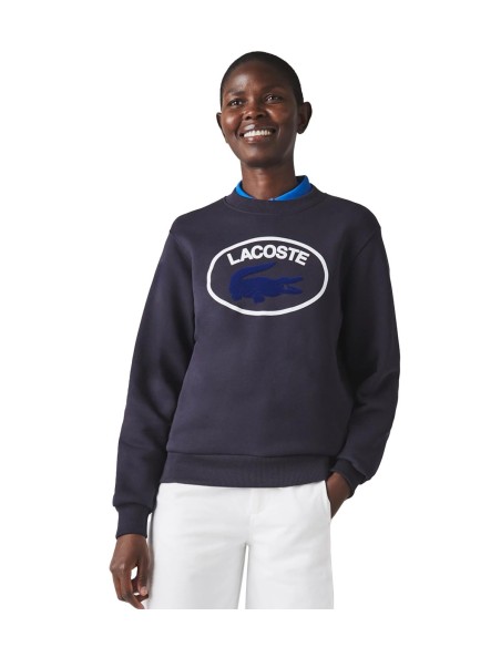 Lacoste - Sudadera Loose Fit en Felpa