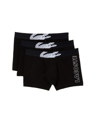 Lacoste - Pack de Calzoncillos con Estampado de Cocodrilo