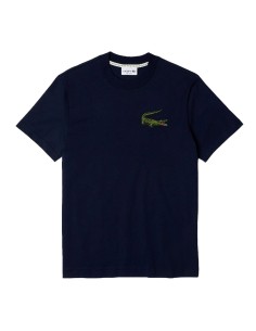 Lacoste - Camiseta con Bordado de Cocodrilo